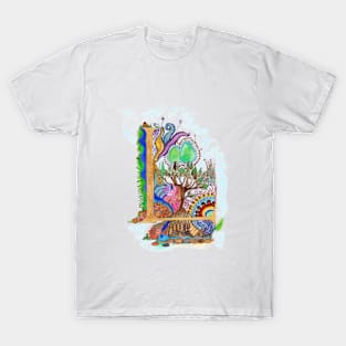 L for Liz - an illuminated letter T-Shirt